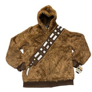 Star Wars Mad Engine Chewbacca Hoodie Wookie Lucasfilm Furry NWT size Large